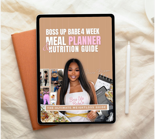Boss Up Babe 4-Week Meal Planner + Nutrition Guide