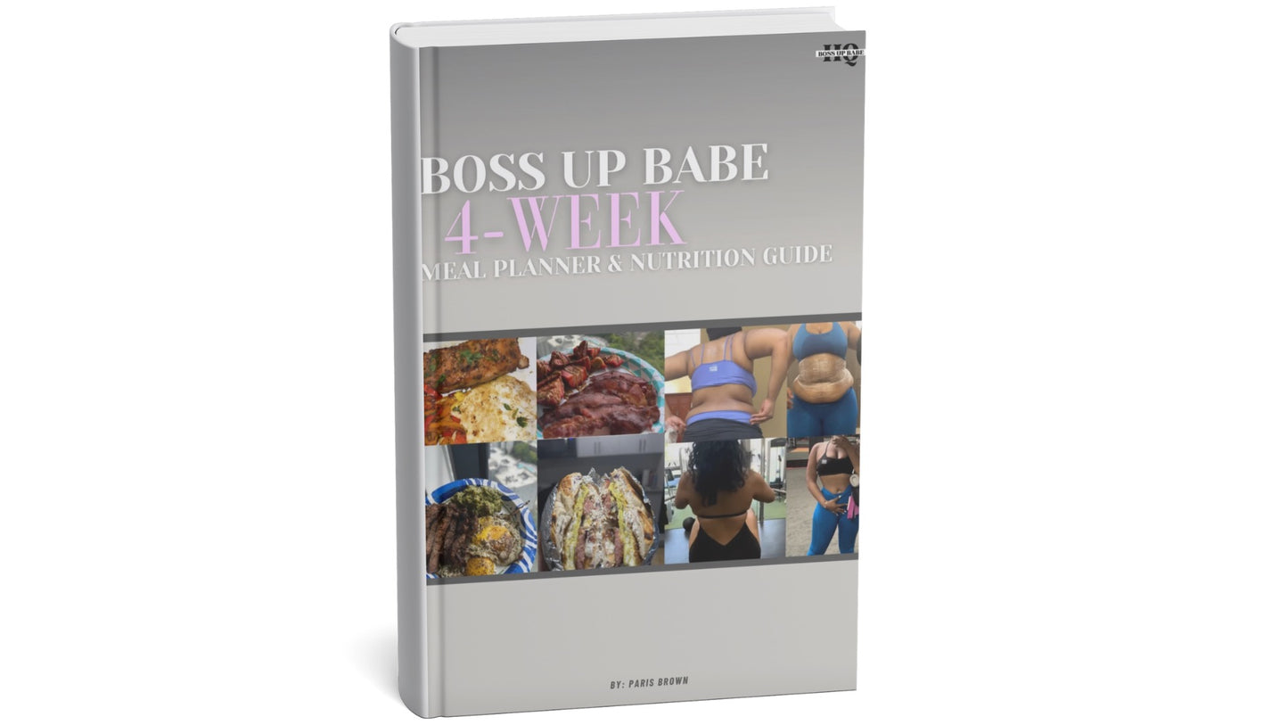 Boss Up Babe 4-Week Meal Planner + Nutrition Guide